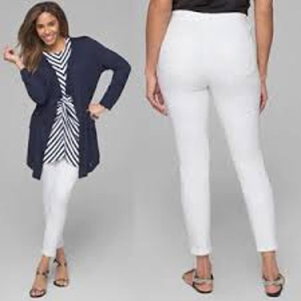 NWT Soma Slimming 5 Pocket Denim Jeans Pant White XL